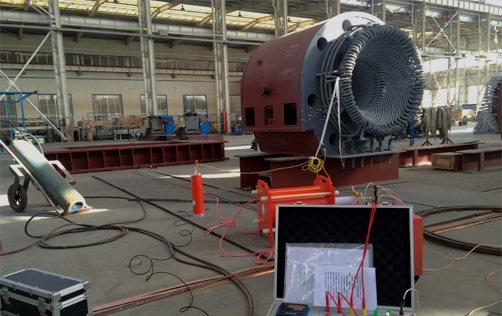 變頻串聯(lián)諧振實(shí)驗(yàn)裝置接線圖